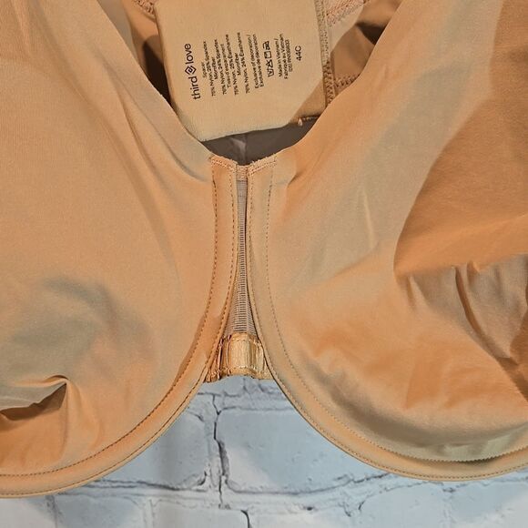 Third Love Taupe Minimizer Bra Size 44 C - Picture 4 of 6